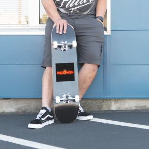 SlipperyJoe's Halloween massive fiery lettering ca