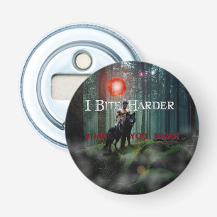 SlipperyJoe's Halloween shirtless muscular man bit Bottle Opener