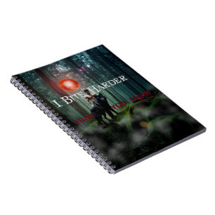 SlipperyJoe's Halloween shirtless muscular man bit Notebook