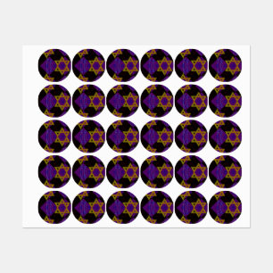 SlipperyJoe's Hanukkah-themed image golden yellow 