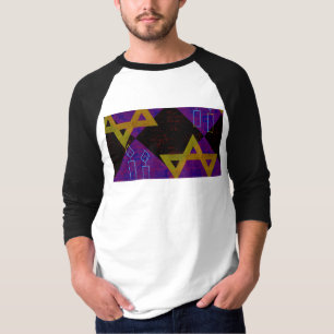 SlipperyJoe's Hanukkah-themed image golden yellow T-Shirt