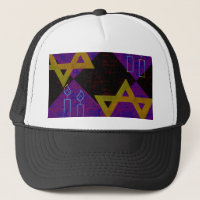 SlipperyJoe's Hanukkah-themed image golden yellow