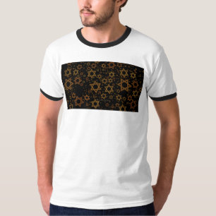 SlipperyJoe's Hanukkah-themed Star David artistic  T-Shirt