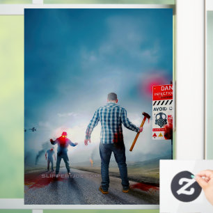 SlipperyJoe's happy Halloween glowing eyes zombies