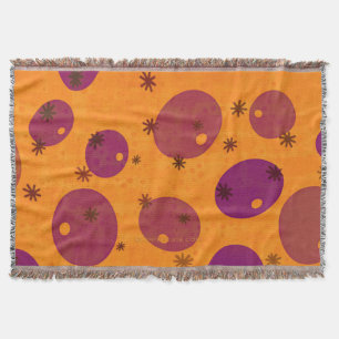 SlipperyJoe's Happy Hanukkah Jewish Hebrew jelly-f Throw Blanket