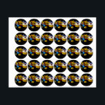 SlipperyJoe's Happy Hanukkah Star of David coin me<br><div class="desc">SlipperyJoe's Happy Hanukkah Star of David coin menorah colourful candles Celebration Jewish sufganiyah treat Hebrew Chanukah dreidels traditional spinning tops gifts decorations Judaism religion artistic jelly-filled doughnut powdered sugar</div>