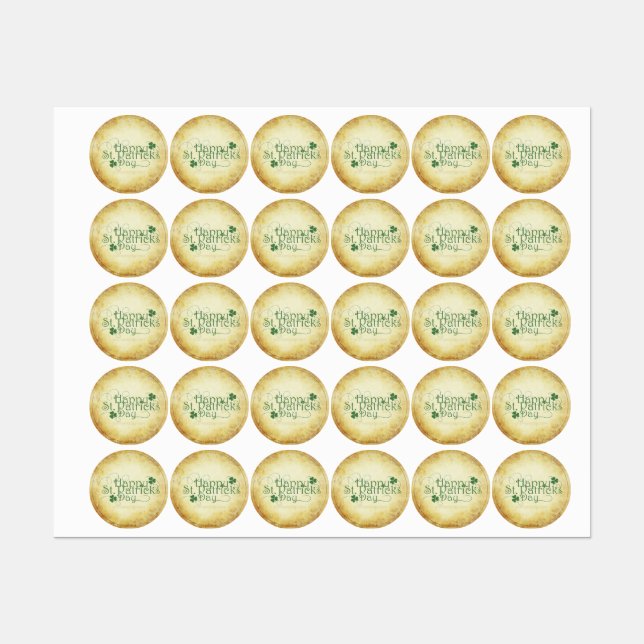 SlipperyJoe's Happy St. Patrick's Day holiday Iris (Sheet)
