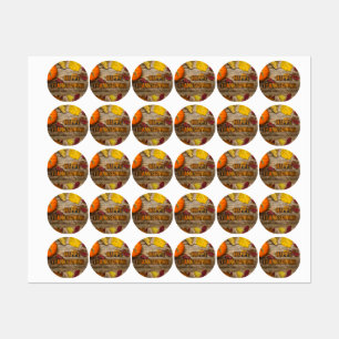 SlipperyJoe's Happy Thanksgiving pumpkin dried lea