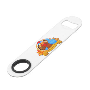 SlipperyJoe's Happy Turkey Day autumn leaves turke