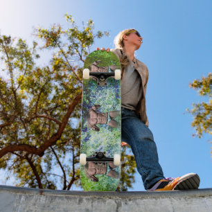 SlipperyJoe's highly muscular adult man shirtless  Skateboard