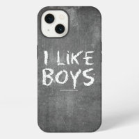SlipperyJoe's I Like Boys dirty chalkboard dark te