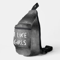 SlipperyJoe's I Like Girls dirty chalkboard dark t