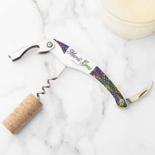 SlipperyJoe's iconic Mardi Gras–themed image elega Corkscrew