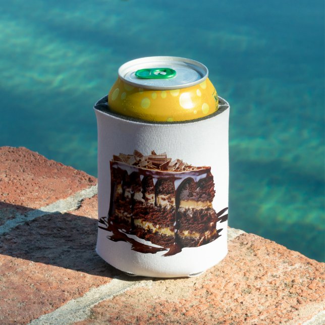 SlipperyJoe's indulgent multi-layer chocolate cake Can Cooler (In Situ Pool)