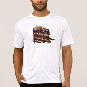 SlipperyJoe's indulgent multi-layer chocolate cake T-Shirt