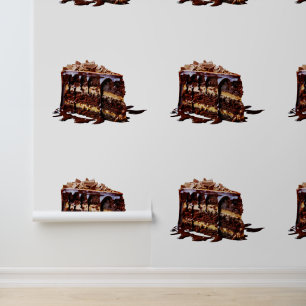 SlipperyJoe's indulgent multi-layer chocolate cake Wallpaper
