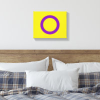 SlipperyJoe's Intersex pride flag yellow backgroun