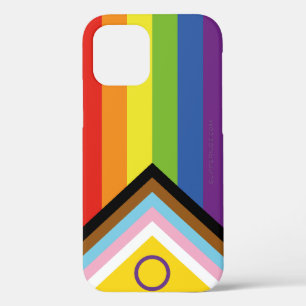 SlipperyJoe's Intersex pride flag yellow backgroun iPhone 12 Pro Case