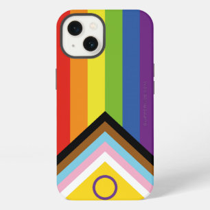 SlipperyJoe's Intersex pride flag yellow backgroun iPhone 13 Case