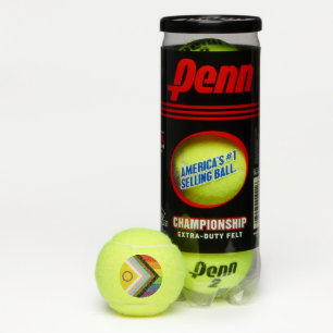 SlipperyJoe's Intersex pride flag yellow backgroun Tennis Balls