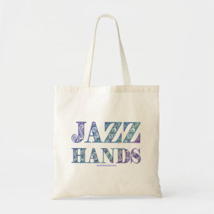 SlipperyJoe's Jazz Hands Broadway musicals dance Tote Bag