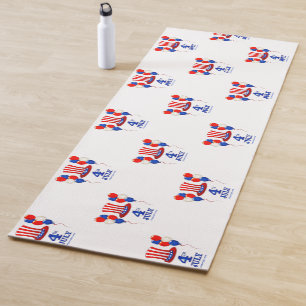 SlipperyJoe's july 4th Independence day classic Un Yoga Mat