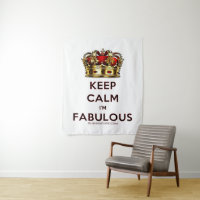 SlipperyJoe's keep calm fabulous spectacular crown