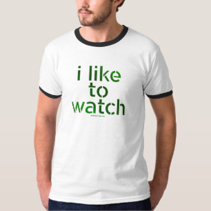 SlipperyJoe's Like to Watch Voyeurism peeping Tom  T-Shirt