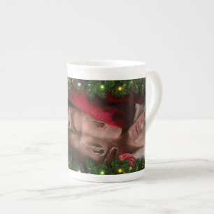 SlipperyJoe's male chest six pack stomach bare tor Bone China Mug