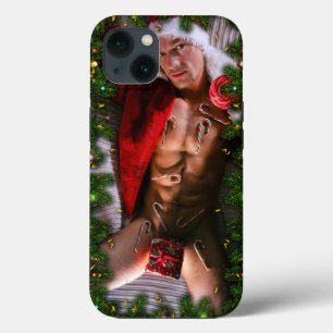 SlipperyJoe's male chest six pack stomach bare tor iPhone 13 Case