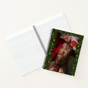 SlipperyJoe's male chest six pack stomach bare tor Notebook