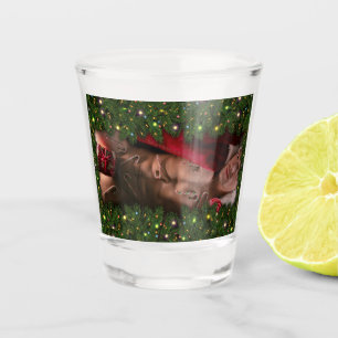 SlipperyJoe's male chest six pack stomach bare tor Shot Glass