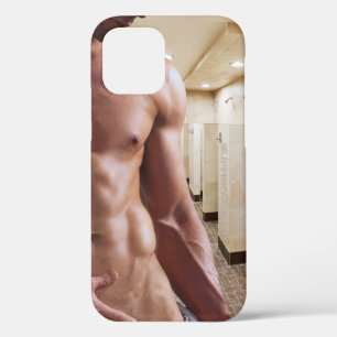 SlipperyJoe's Man sixpack shirtless sexy muscular iPhone 12 Pro Case