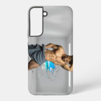 SlipperyJoe's Man towel broken white brick wall ba