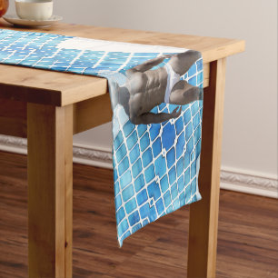 SlipperyJoe's Man underwear 6-pack chest abs male Short Table Runner