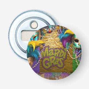 SlipperyJoe's Mardi Gras Bead Necklaces doubloons Bottle Opener