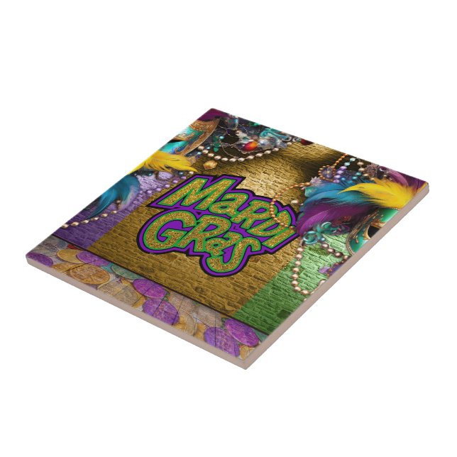 SlipperyJoe's Mardi Gras-themed graphic doubloons  Tile (Side)