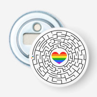 SlipperyJoe's maze encircles rainbow heart arrow m