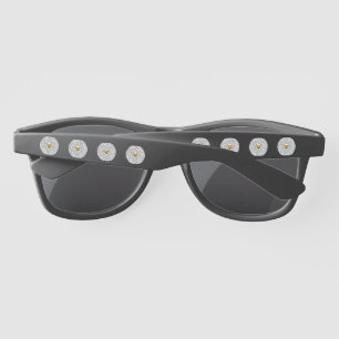SlipperyJoe's maze encircles rainbow heart arrow m Sunglasses