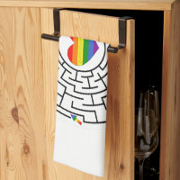 SlipperyJoe's maze encircles rainbow heart arrow m