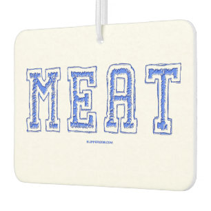 SlipperyJoe's meat rawness toughness uneven highli Car Air Freshener