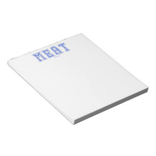 SlipperyJoe's meat rawness toughness uneven highli Notepad