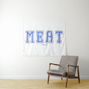 SlipperyJoe's meat rawness toughness uneven highli Tapestry