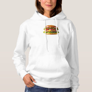 SlipperyJoe's mouthwatering cheeseburger crispy ba Hoodie