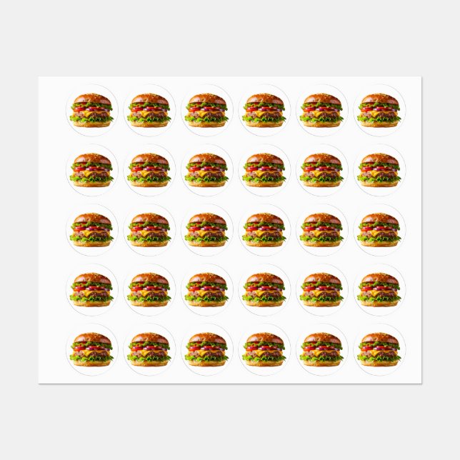 SlipperyJoe's mouthwatering stacked hamburger thic (Sheet)