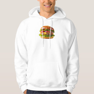 SlipperyJoe's mouthwatering stacked hamburger thic Hoodie