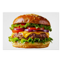 SlipperyJoe's mouthwatering stacked hamburger thic