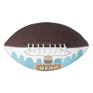 SlipperyJoe's muscular bald bear man stylised cart Football