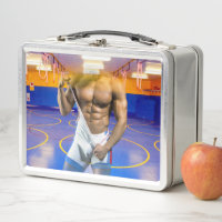 SlipperyJoe's muscular man bulge six-pack gym trai
