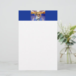 SlipperyJoe's muscular man bulge six-pack gym trai Stationery